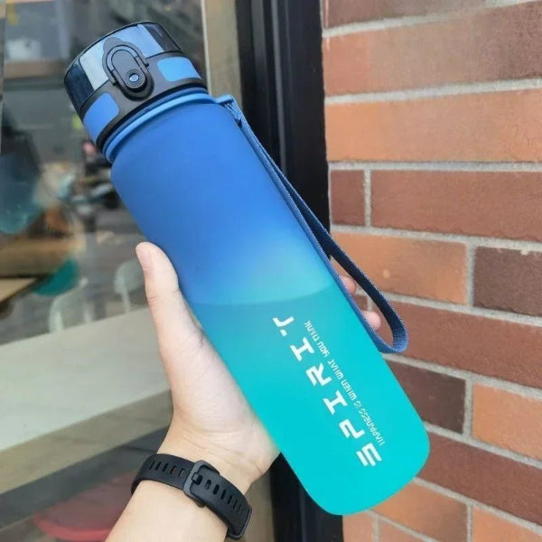 1 Liter Large Capacity Sports Water Bottle – Leak Proof, Colorful Plastic Cup for Outdoor & Gym – Buy Now at SmartSellHub.shop