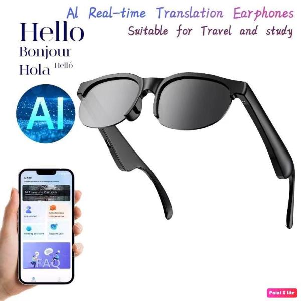Smart Audio Glasses with Bluetooth – Wireless Music, Calls & Voice Assistant | Stylish Sunglasses
