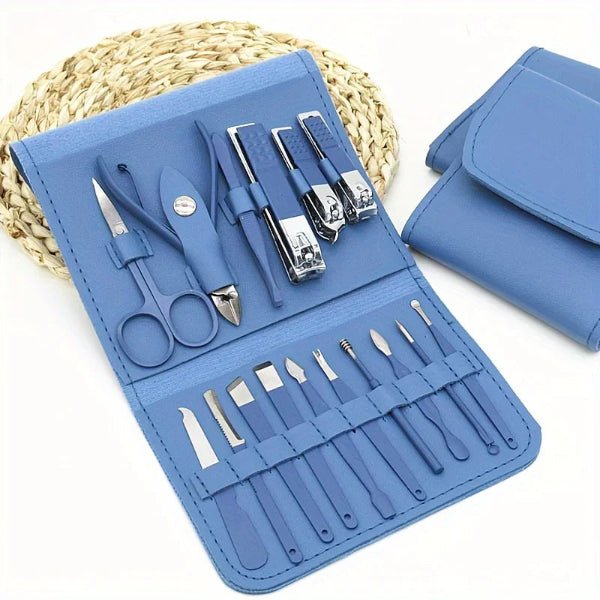 16pcs Professional Nail Clippers & Manicure Pedicure Set with Travel Case – Buy Now at SmartSellHub.shop