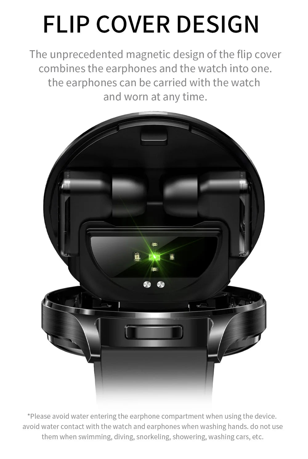 2 - in - 1 Smartwatch with TWS Earbuds – Fitness Tracker, Bluetooth 5.0 & Long Battery Life – Buy Now at SmartSellHub.shop