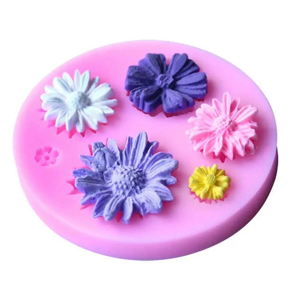 3D Flower Silicone Baking Mold – Fondant & Chocolate Cake Decor Tool – Buy Now at SmartSellHub.shop