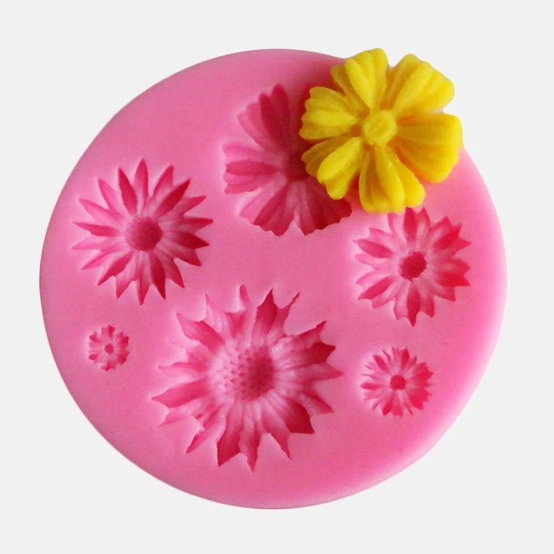 3D Flower Silicone Baking Mold – Fondant & Chocolate Cake Decor Tool – Buy Now at SmartSellHub.shop