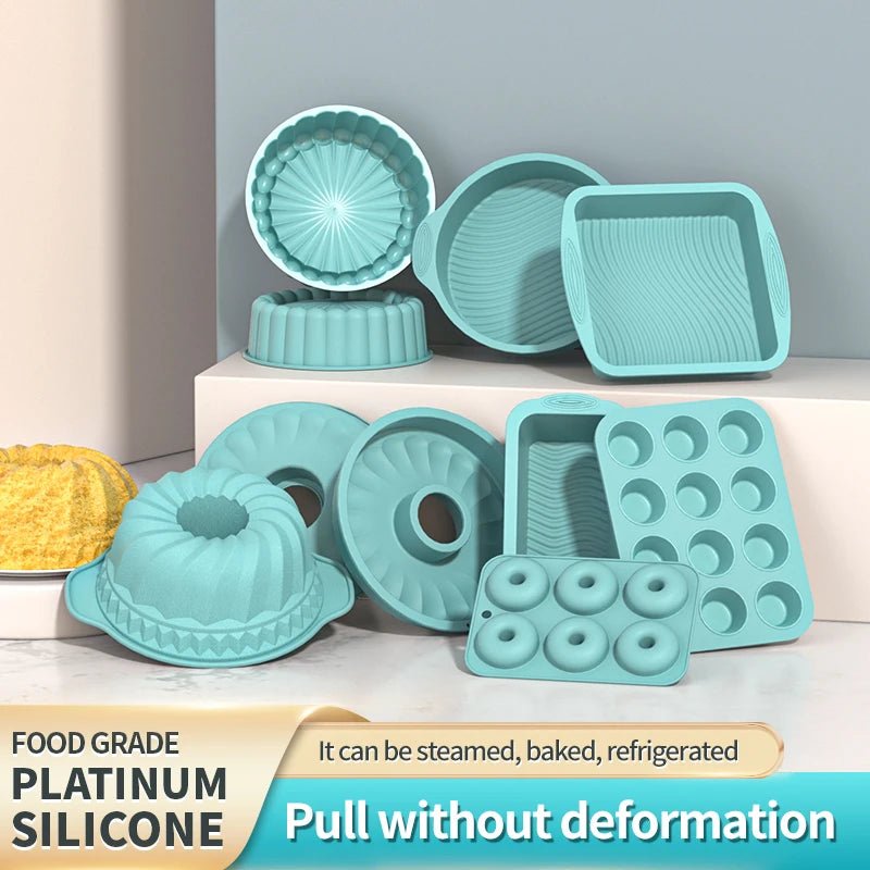 3D Silicone Cake Mold Set – Non - Stick Baking & Dessert Molds for Easy Homemade Cakes – Buy Now at SmartSellHub.shop