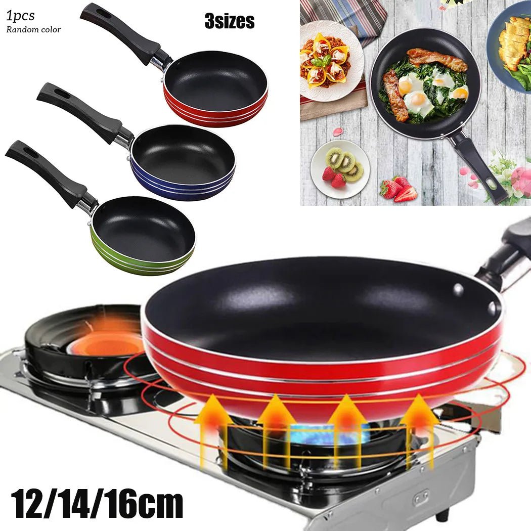 Mini Frying Pan (12cm/14cm/16cm) – Compact Skillet for Eggs, Snacks & Quick Meals – Buy Now at SmartSellHub.shop