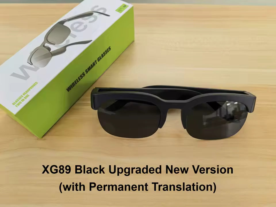 Smart Audio Glasses with Bluetooth – Wireless Music, Calls & Voice Assistant | Stylish Sunglasses