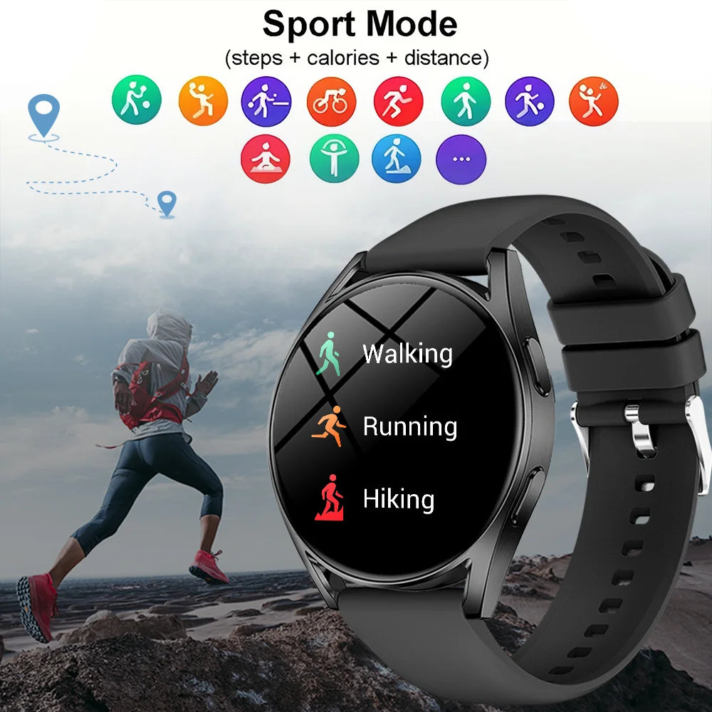 ERUN Smartwatch – Wireless Calling, HD Touch Screen & Fitness Tracker