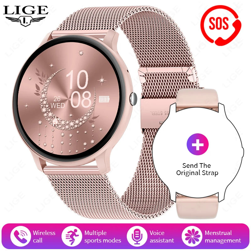 1.39" Smart Watch with Bluetooth Calling, Heart Rate & Fitness Tracking