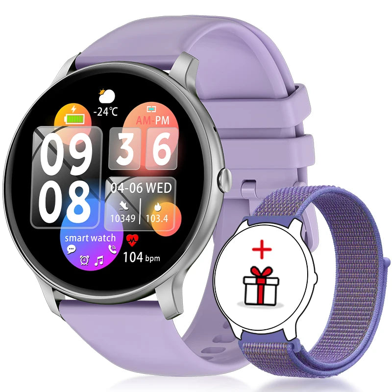 1.39" Smart Watch with Bluetooth Calling, Heart Rate & Fitness Tracking