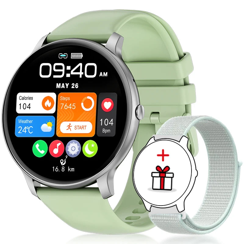 1.39" Smart Watch with Bluetooth Calling, Heart Rate & Fitness Tracking