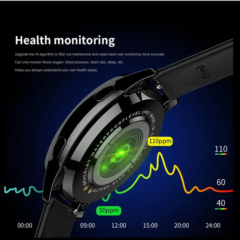 LIGE Smart Watch with Bluetooth Calling, Heart Rate & Fitness Tracking