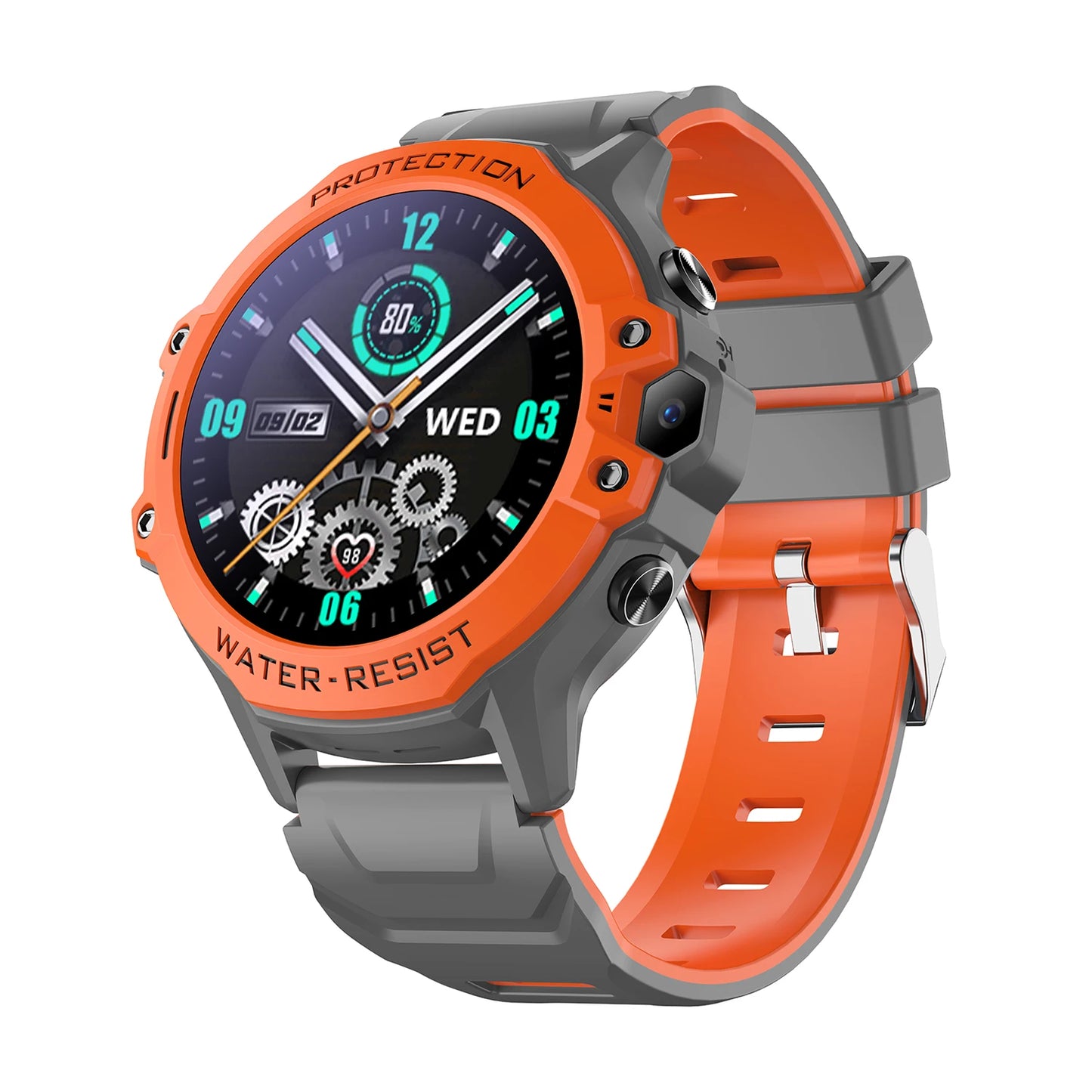 4G Kids Smart Watch with GPS, SOS Calling, Camera, WiFi & Safety Tracking