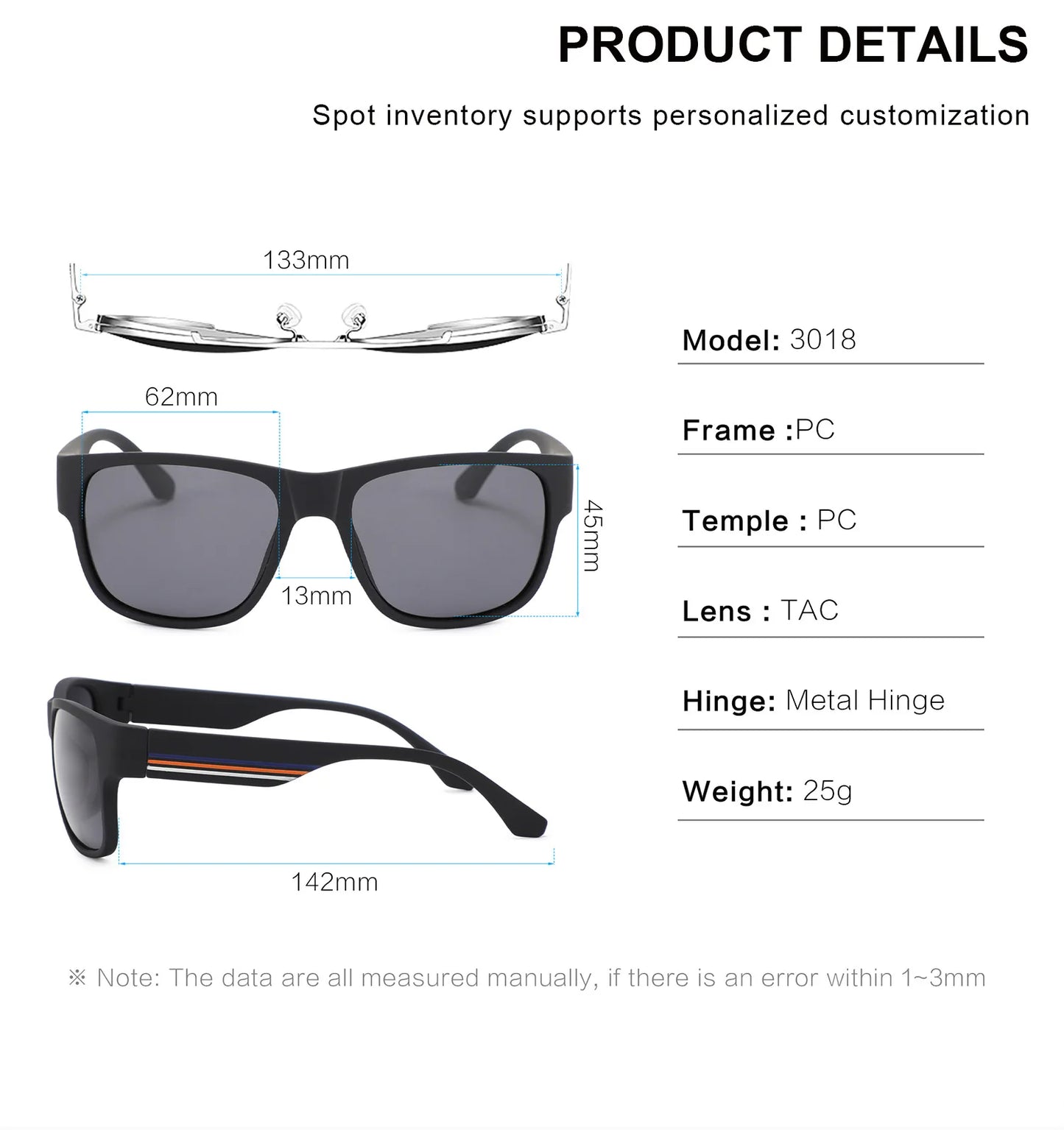 Unisex Polarized UV400 Sport Sunglasses Outdoor Driving Fishing Beach Eyewear
