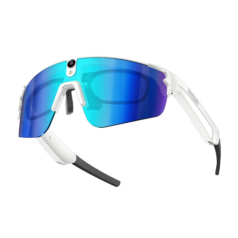 AI Cycling Smart Glasses with 4K Camera, Bluetooth Calls, Translation & Music