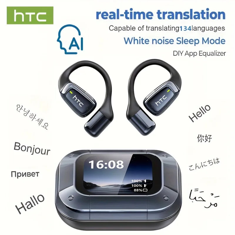 AI Translator Earbuds – Real-Time 134 Language Translation Bluetooth 5.3
