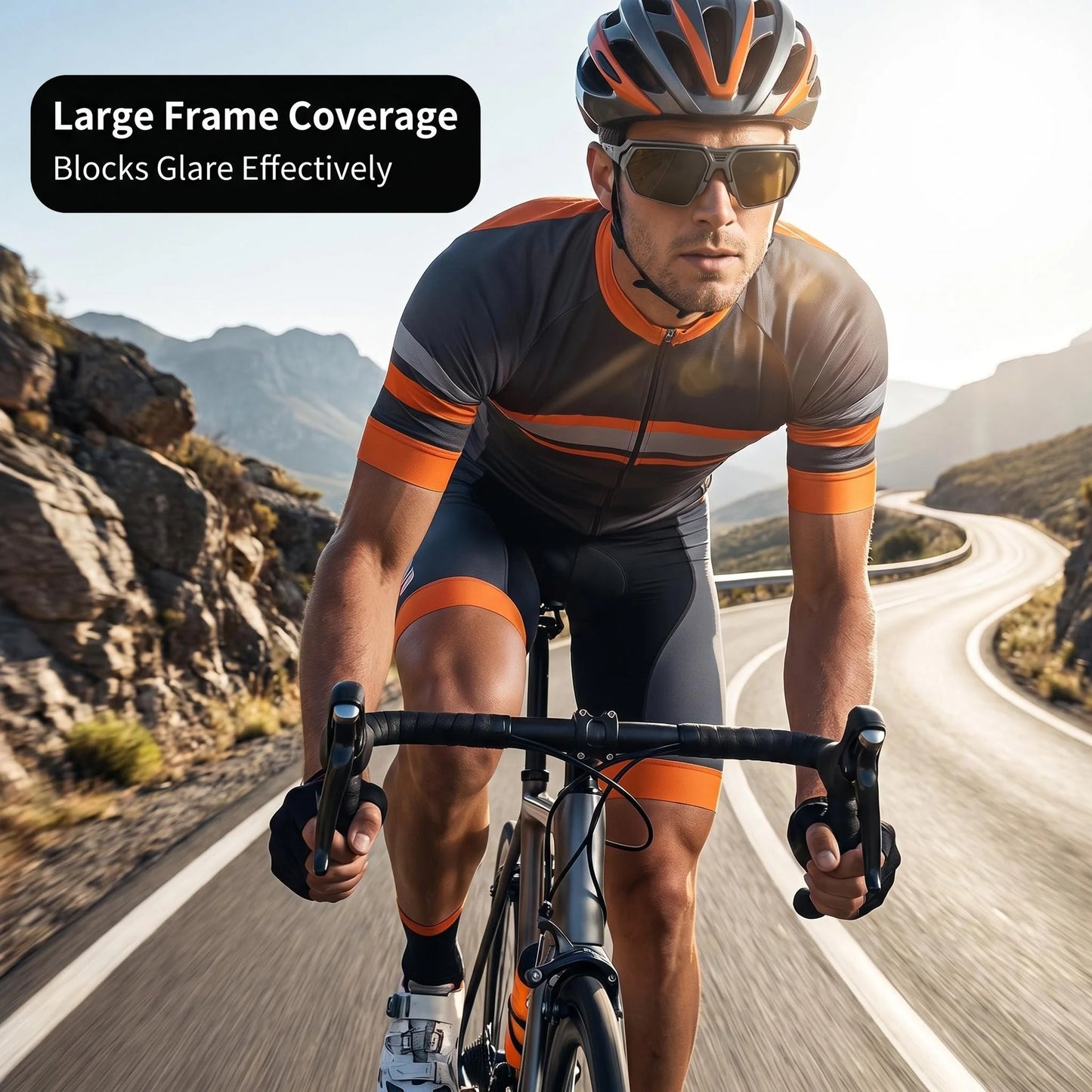 Polarized Sports Sunglasses UV400 – Cycling, Hiking & Outdoor Eyewear