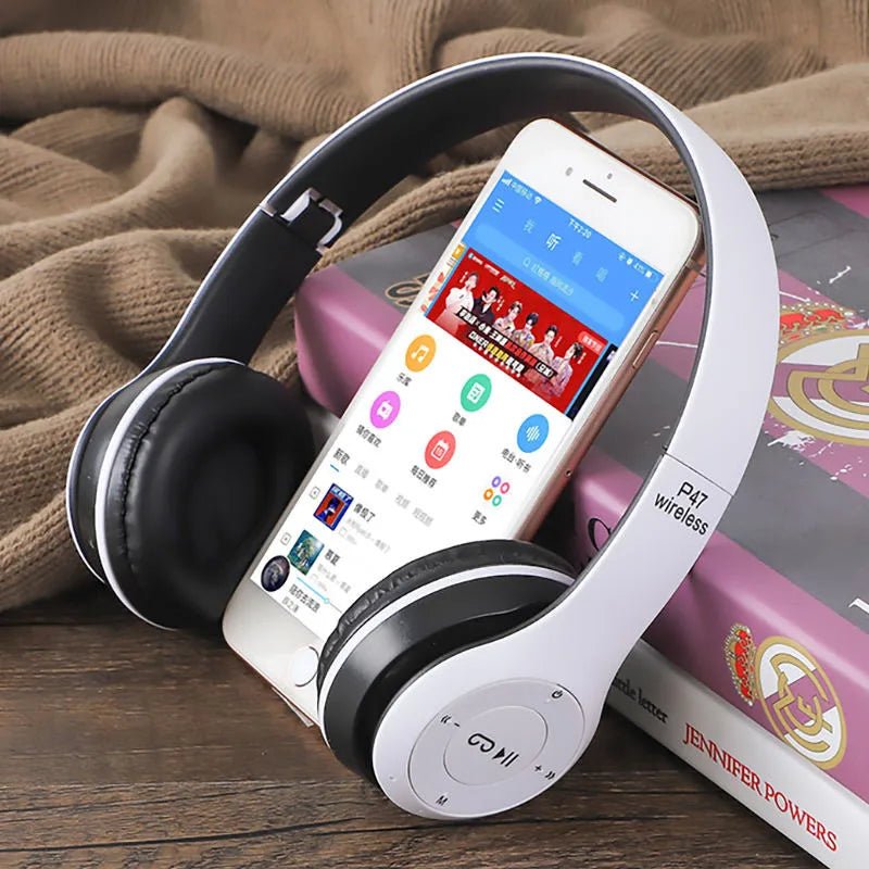 P47 Bluetooth 5.0 Wireless Headphones | Foldable HiFi Stereo Bass – Buy Now at SmartSellHub.shop