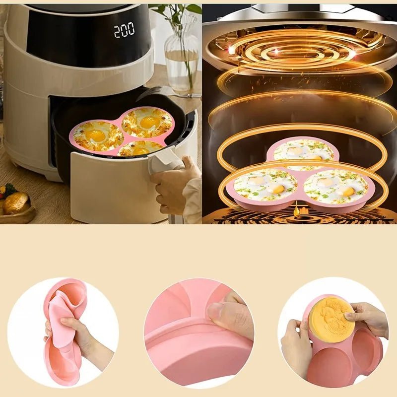 Silicone Air Fryer Egg & Cupcake Mold – Non - Stick, Reusable – Buy Now at SmartSellHub.shop